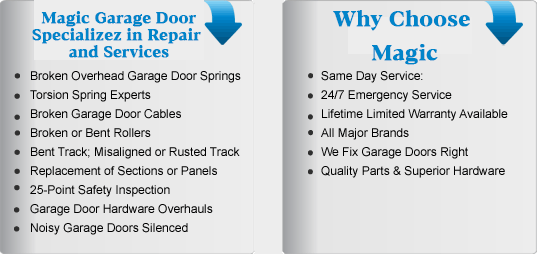 Garage Door Magic SF Benefits Garage Door Magic SF Benefits